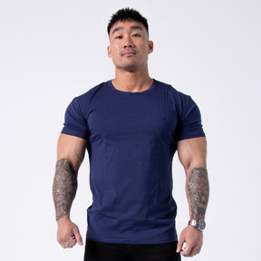 Slim Fit T-Shirt  - Navy Blue