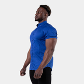 Men's Muscle Fit Short Sleeve Shirt V2 - Royal Blue