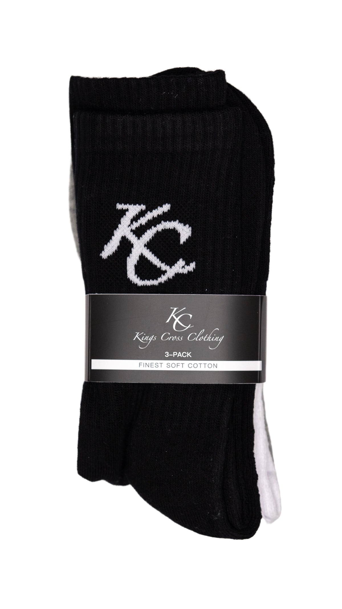 KC Mens Cotton Sock 3 Pack