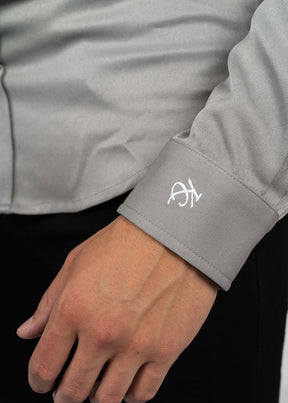 KCC Premium Lux Long Sleeve Shirt Silver